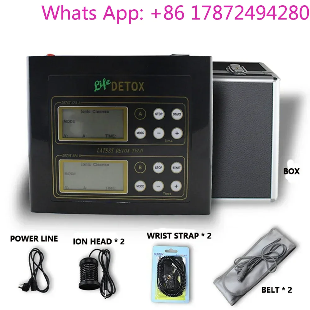 Hot Selling Dual Ionic Foot Detox Machine – Double Ion Cell Cleanse for Health & Wellness