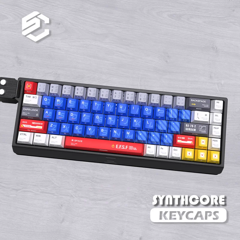 

GundamV2Key capPBTTranslucent material supportwooting EZ63MADE68 Hero68ND63Night Demon Key