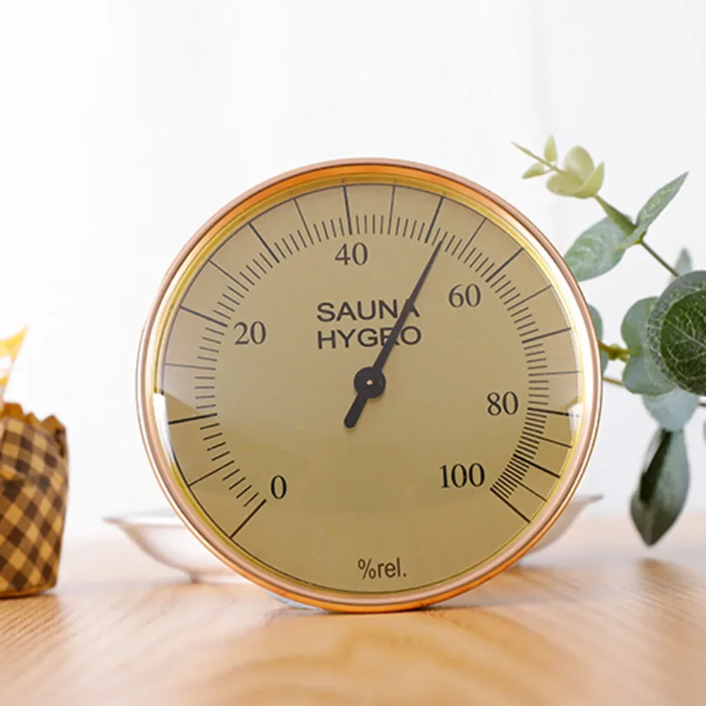 

Hot Steam Challenge Bimetallic Thermometer Sauna Measurement Tool Temperature Instrument 10*10mm approximately