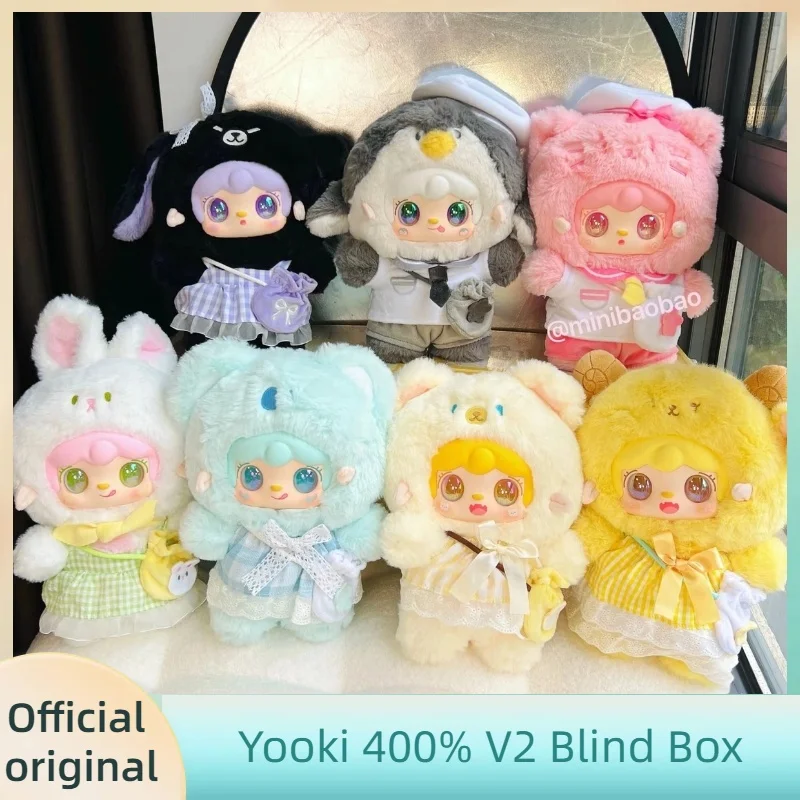 

New Original Hot yooki 400% Overall V2 30cm Wish Pocket Trendy Play Blind Box Doll Pendant Kawaii Doll Ornament Gift Toy For Kid