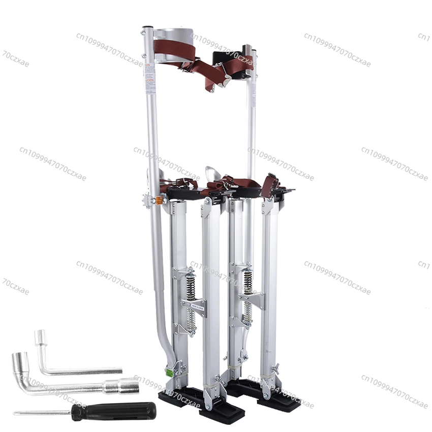 

New 24"-40" Adjustable Professional Aluminum Plastering Stilt Ladder Drywall Plaste Stilts Stage Props Interior Decoration Stand