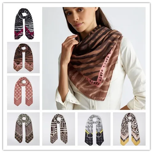 2024 Export foreign trade liu jo pure original single autumn and winter new decorative scarf large square shawls