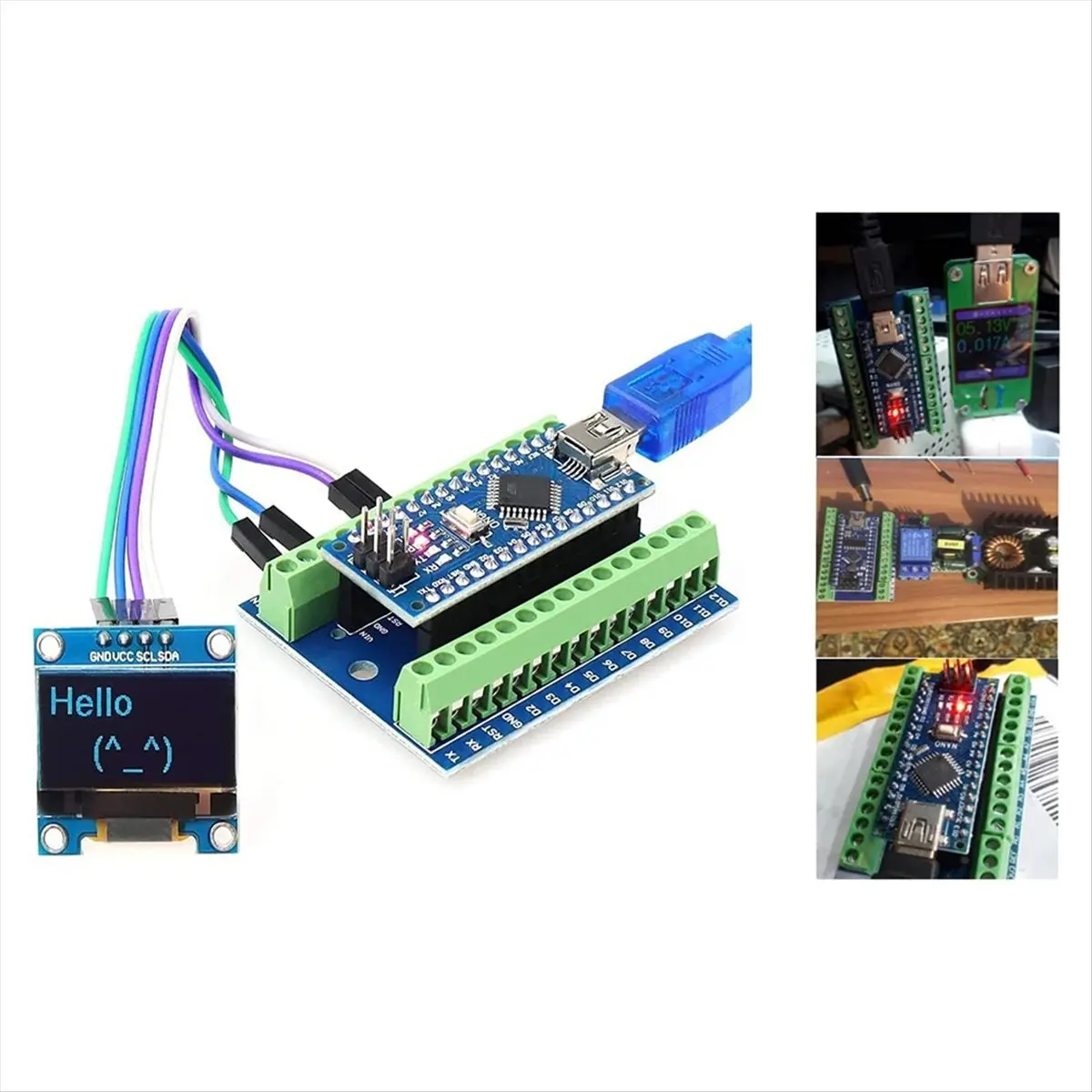 

(A26M) 1set for NANO V3.0 Controller Terminal Adapter Expansion Board NANO IO Shield Simple Extension Plate