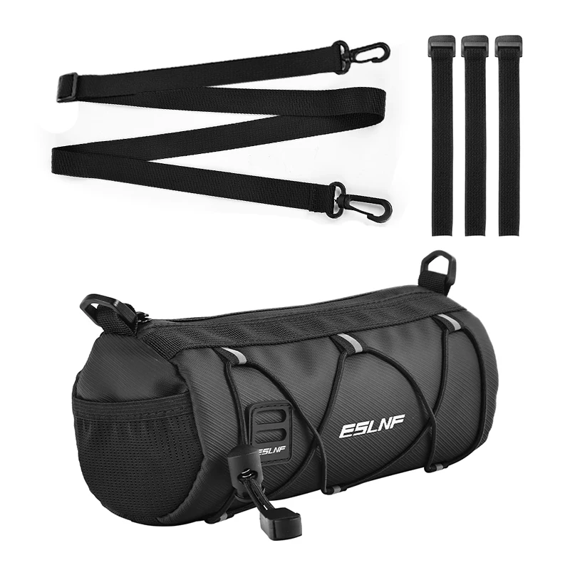 ESLNF Bicycle Bag, Waterproof Storage Bag, Outdoor Large Capacity Riding Handlebar Bag, Mountain Bike Head Bag