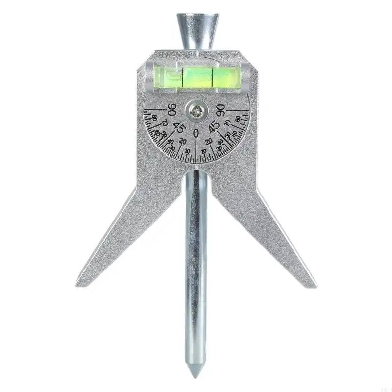 

D5QB Safety Pipe Marker Centering Tool,Use to Measure Pipes 0.5" and Up, Standard 4" Y-Type Head Adjustable Set Level