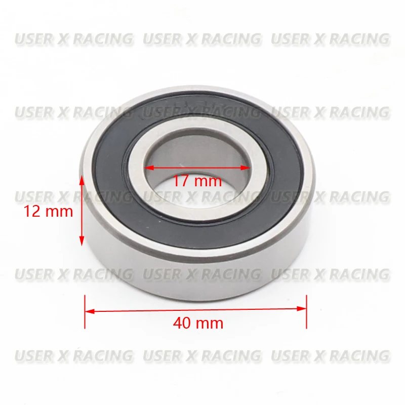 

USERX Universal Motorcycle Bearing Brand New 6203-2RS 6203 2RS High Quality Durable Secure Waterproof Motorcycle parts