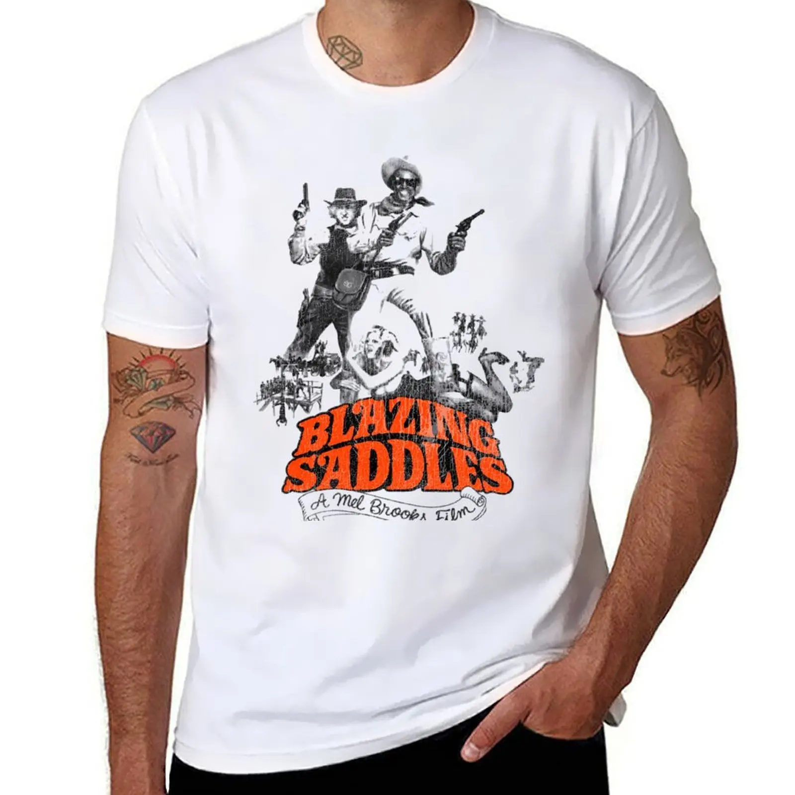 

Blazing Saddles T-Shirt man t shirt cotton high quality t shirts for man cotton funny T-Shirt