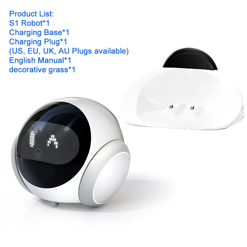 AIOOK Smart Robot Camera 5G WiFi HD 2K Camera Huisdier Tracking Laser Indicator TUYA Huisdier Camera automatisch Opladen Auto Obstakel vermijden - afbeelding 1