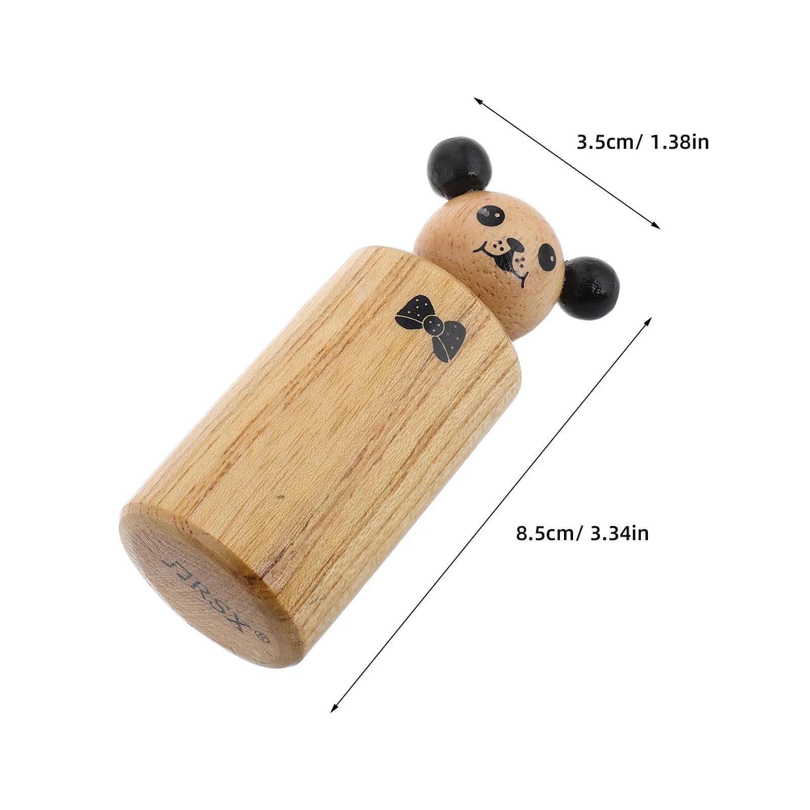 أداة قرع يدوية على شكل أنبوب رمل خشبي للبالغين لتعليم الموسيقى وأداء الفصول الدراسية والإيقاع الأفريقي