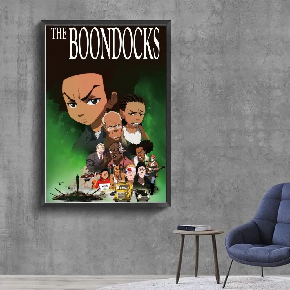 Boondocks Retro Movie Sticky Posters Vintage Room Bar Cafe Decor Nordic Home Decor