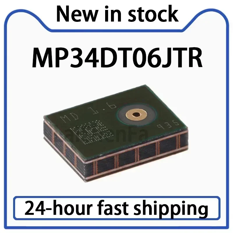 5PCS MP34DT06JTR LGA-5 MEMS Audio Sensor Omnidirectional Stereo Digital Microphone Stock