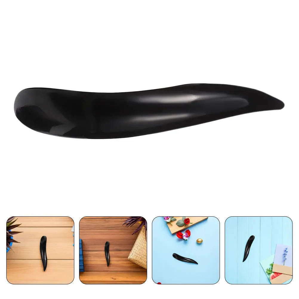 

2Pcs Guasha Massage Tool Natural Horn Scraping Rod Muscle Scraper Point Massager Pen for Neck Back Face Leg Relaxation