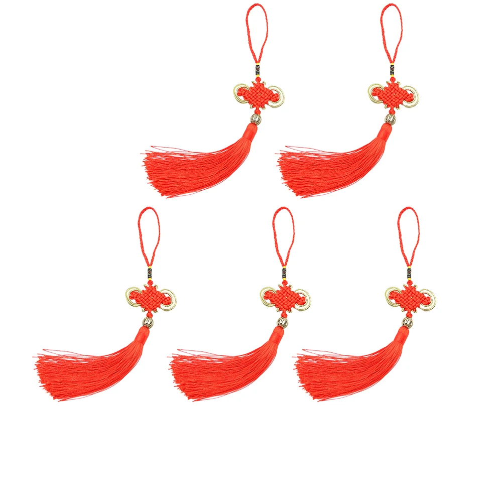 

Chinese Knot Car Pendant Premium Material Beautiful Hanging Tassel Spring Festival Ornament Home Car Accessories Handmade Crafts