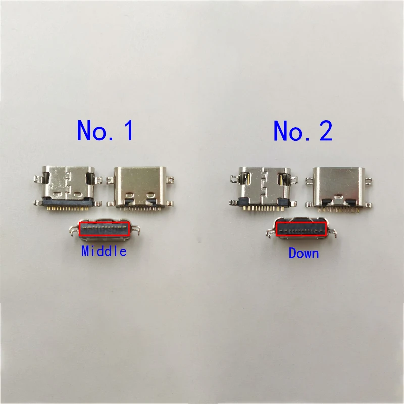 2-5Pcs USB Charger Charging Port Connector For Cubot MAX 3/KingKong 5 Pro/Note 9/Oukitel WP17/Blackview A90/A100/A8 Plus/BV6600E