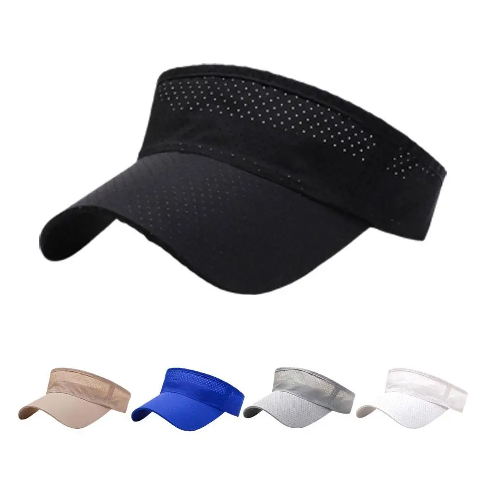 Empty Top Sun Hat Sports Quick-Drying Breathable Shade Caps Women Marathon Sunscreen UV Protection Hats Tennis Men Visors