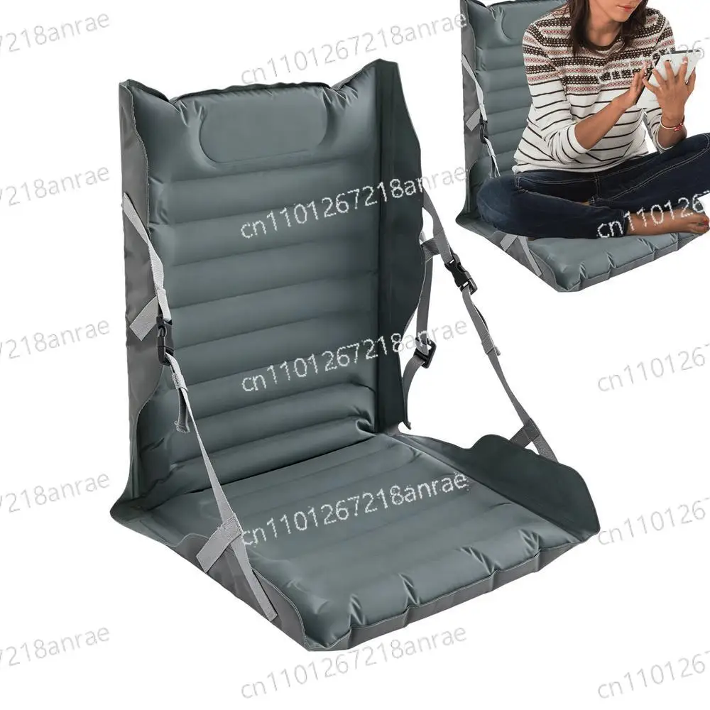 

Надувная водонепроницаемая подушка для сиденья на стадионе с поддержкой спины, надувная уличная подушка для кемпинга и путешествий