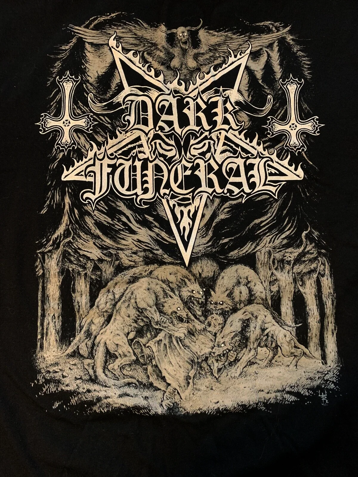 Dark Funeral US Tour T-Shirt Short Sleeve Cotton Black Men Size S to 5XL BE1626