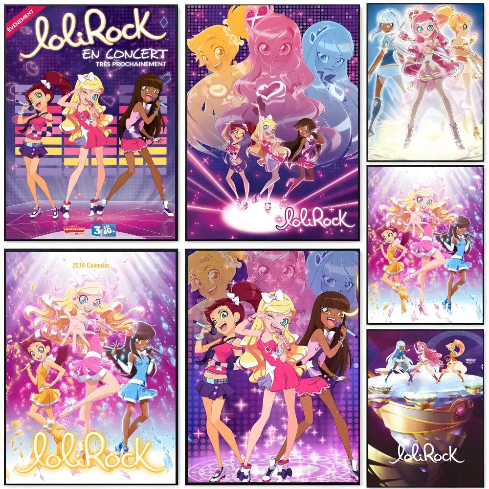 LoliRock Poster HD Waterproof Self-Adhesive Wall Art – Multi-Scene Use, Top Gift Pick
