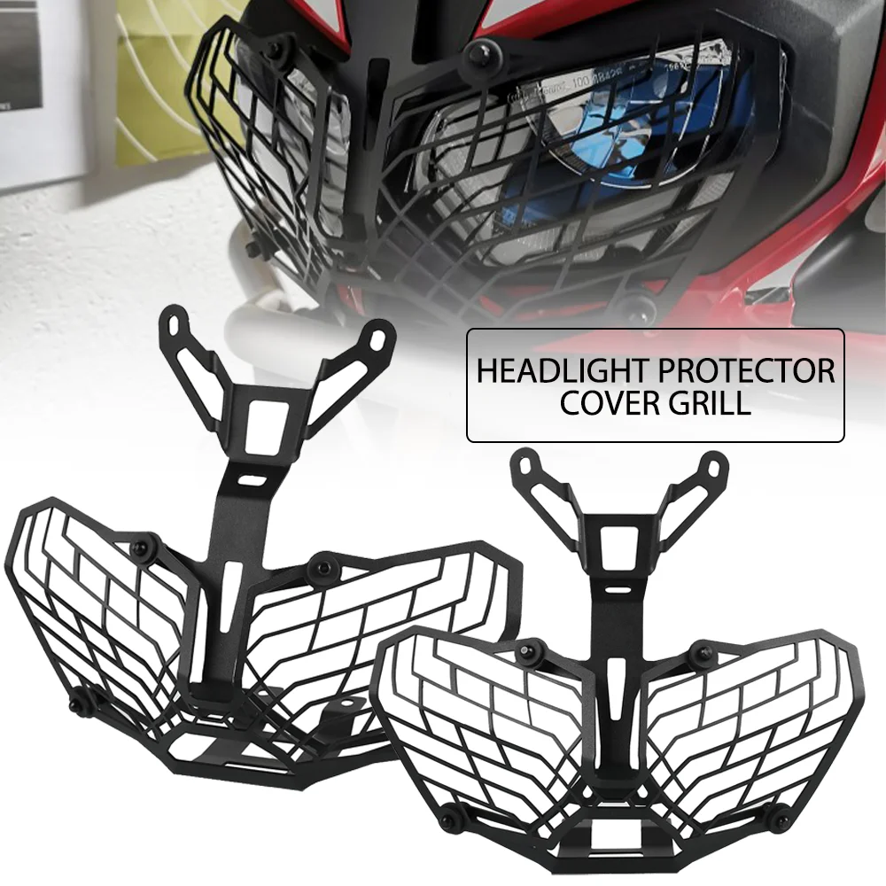 

Headlight Grille Guard For HONDA CRF1100L CRF1000 CRF 1100 L 1000L Africa Twin 1000 Adventure Sport 2015 - 2021 Cover Protection