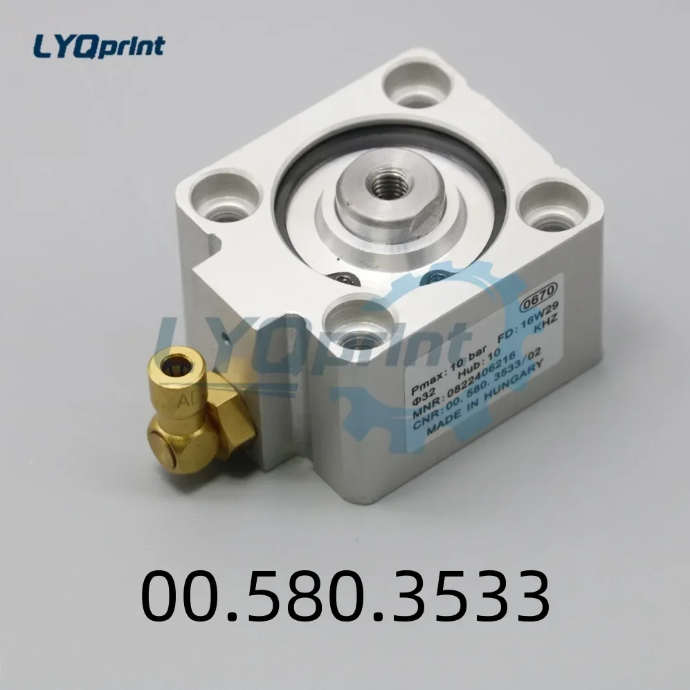 Flat Reliable Best Quality Printing Machine Accessories CD SM102 Automatic Plate Loading Cylinder 00.580.3533 For Heidelberg