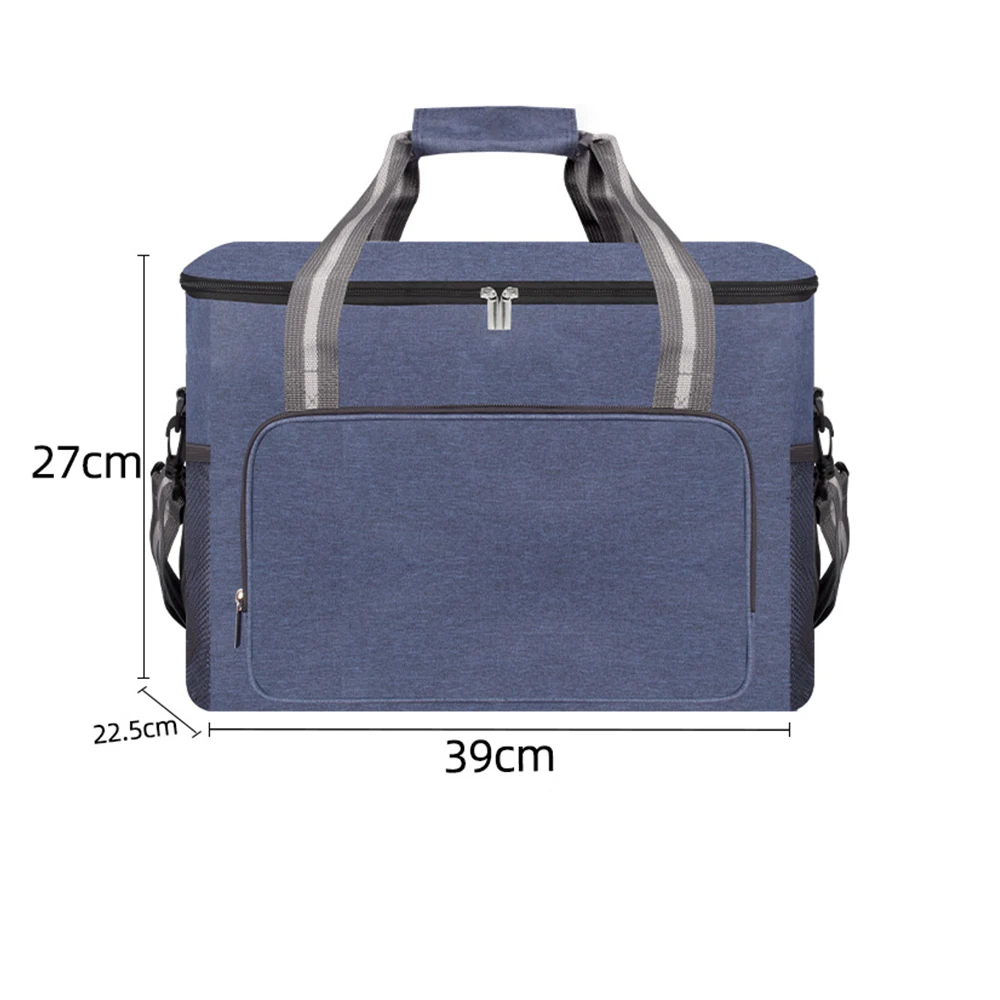 

24L Soft Cooler Bag with Hard Liner Large Insulated Picnic Lunch Bag Box Cooling Bag for Camping BBQ Family Outdoor Activities