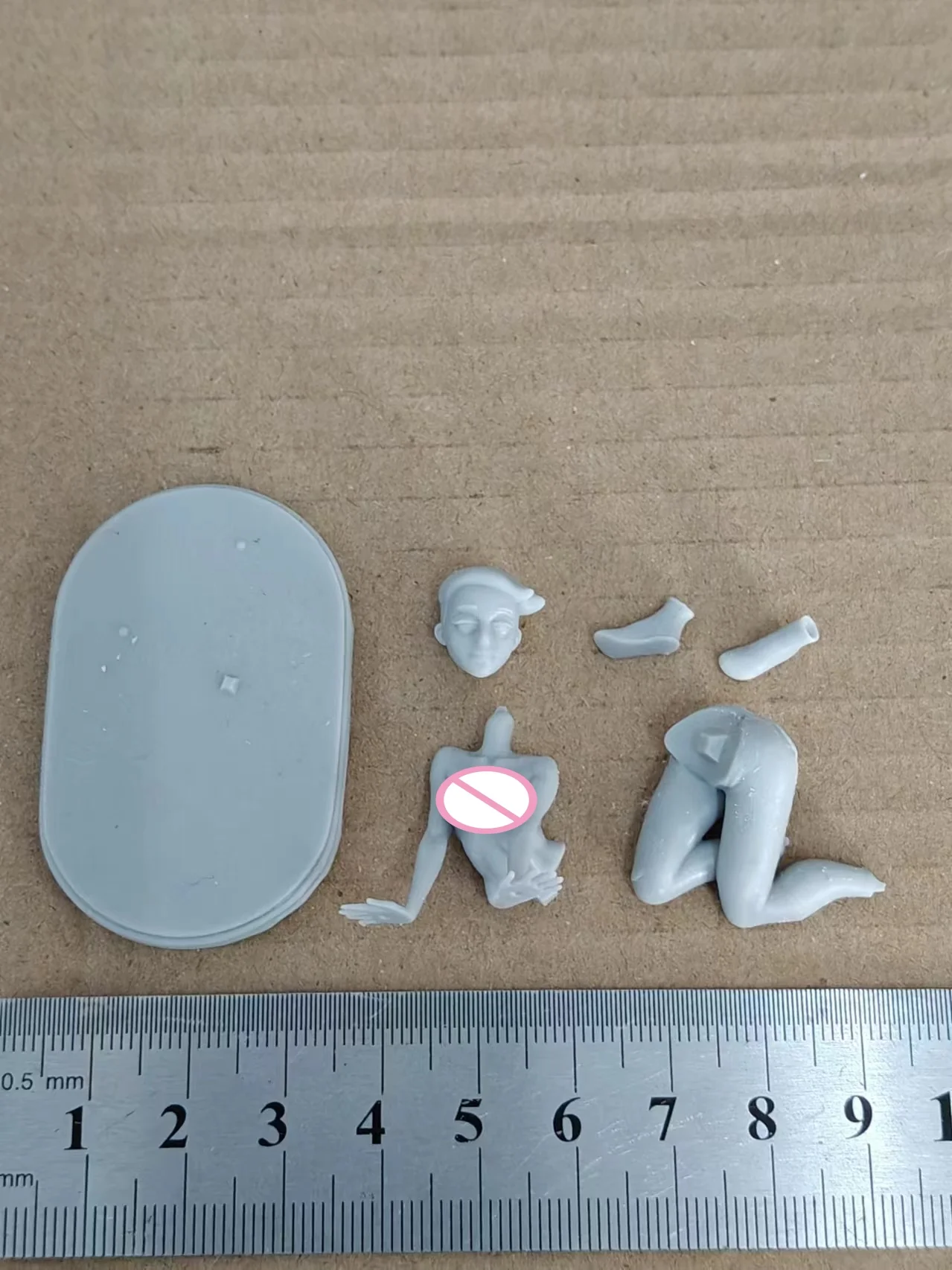 1/24 스케일 수지 입상 D Vana Nsfw DIY 두 버전 모델 키트 조립되지 않은 도색되지 않은 조각 장난감