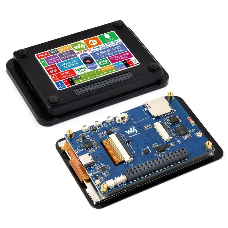 ESP32-S3 with 3.5-inch LCD Capacitive Touch Screen Development Board Can Be Connected To The Camera,
