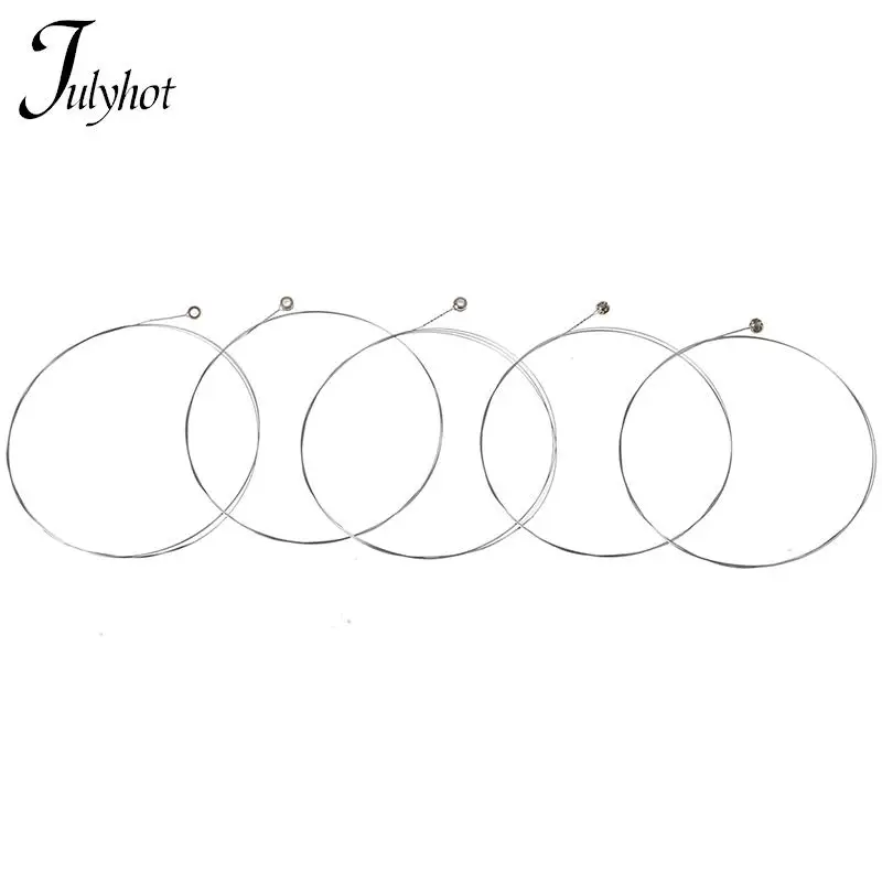5 шт./компл. Струны для акустической гитары Радужная красочная гитара струны E-1 для акустической фольклорной Гитары Струны для классической гитары
