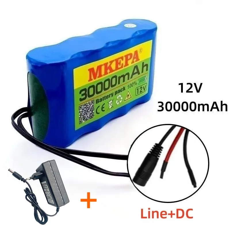 32700 Lifepo4 Battery Pack 4S1P 12V 30000mAh with 4S 40A Balanced BMS for Electric Boat and Uninterrupted Power Supply+charger