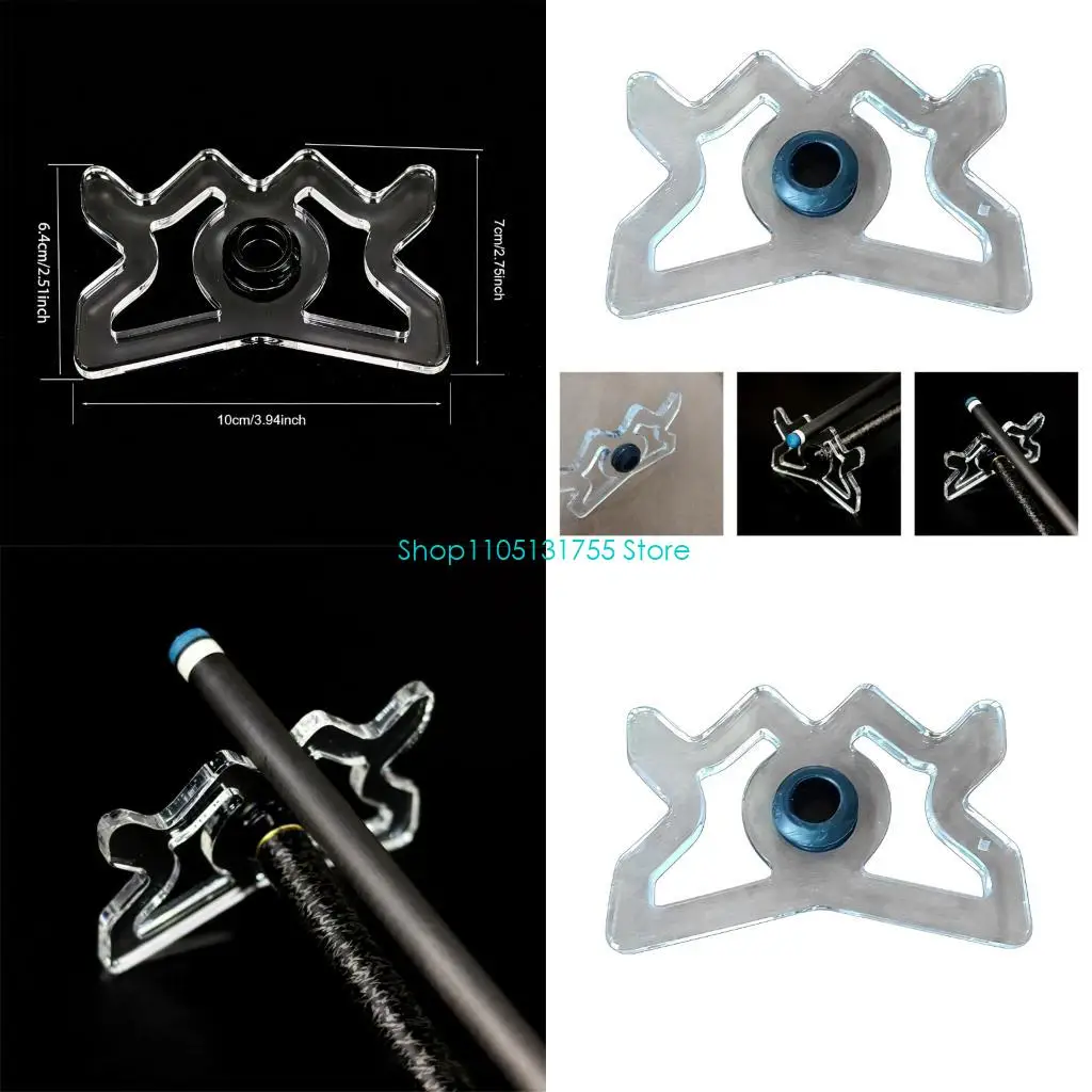 

K0EF Slip On Cue Bridge for Pool Table, Pool Cue Bridge Head Billiard Cue Bridge Head
