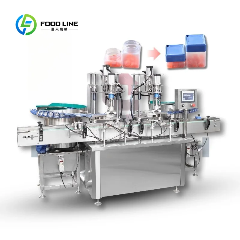 High Precision Rotary Metal Capper, Automatic Capping Machine for Soda Glass Bottles & Cans, Customized