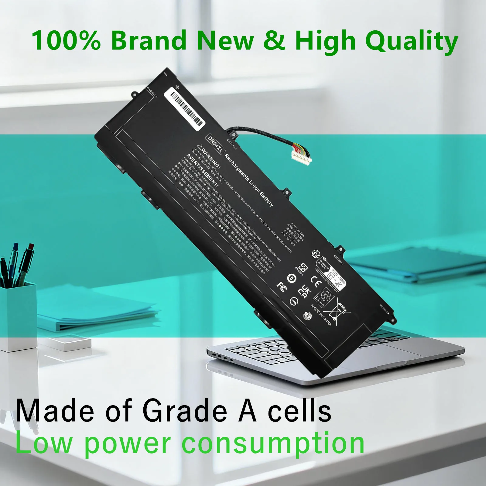 OR04XL Laptop battery For HP Elitebook X360 830 G5 G6 ZHAN X13 G2 HSTNN-DB9C HSTNN-IB8U L34209-1B1 L34209-1C1 0R04XL