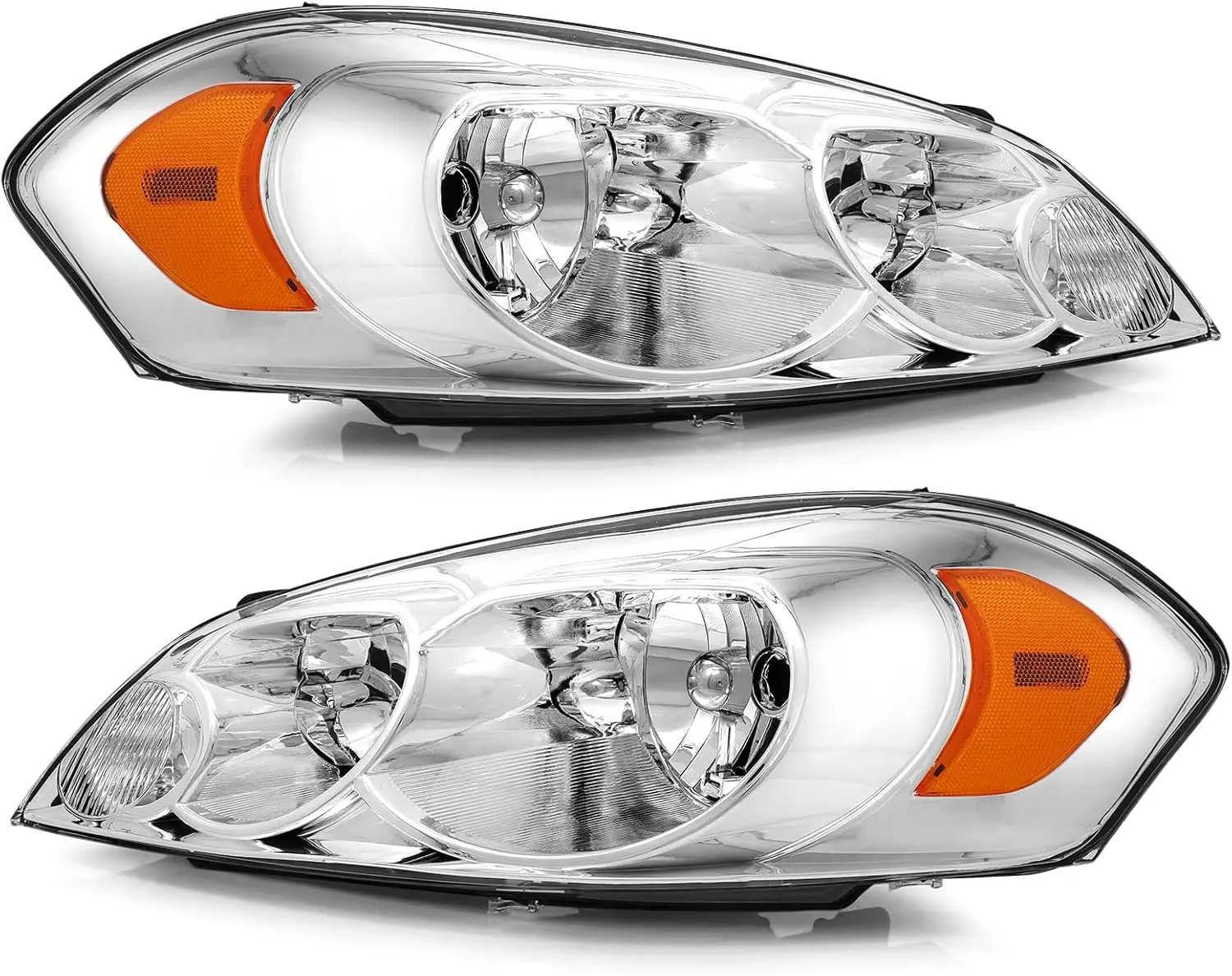 

Headlight Assembly Compatible with 2006-2013 06-13 Chevy Impala / 2014-2016 14-16 Chevy Impala Limited / 2006-2007 06-07 Chevy M