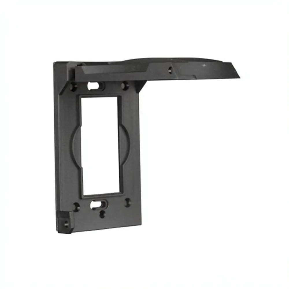 Waterproof Wall Socket Housing Black Flip Plate For US Electrical Switch Guard Protective Cover For Power Outlet Box