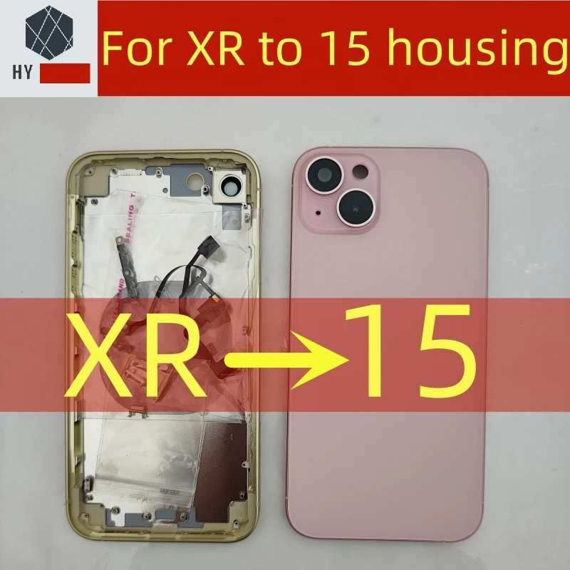 housing For XR Like 15 Housing XR Up To 15 Housing Back DIY Back Cover Housing Battery Middle Frame Replacement