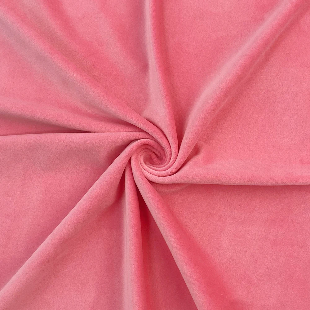 Stretch Plush Fabric, 40 Colors for DIY Sewing