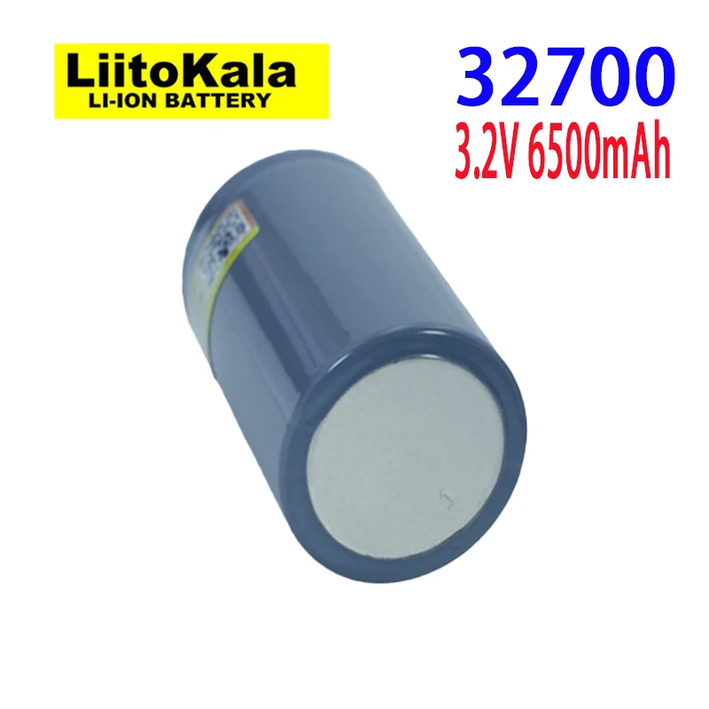 100% original LiitoKala 3.2V 32700 6500mAh Li-On rechargeable electric tool/electric scooter/outdoor lighting battery