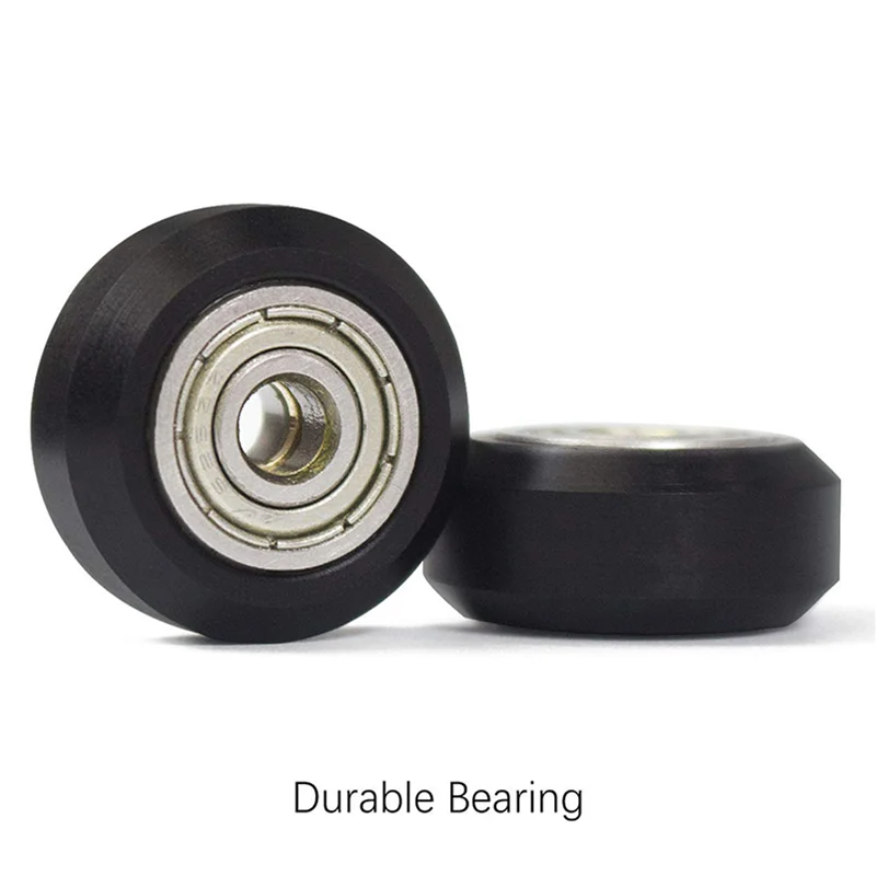 [130 ชิ้น] 3D เครื่องพิมพ์ POM ล้อ 625Zz แบริ่งเชิงเส้น Ulley Passive รอบล้อลูกกลิ้งสําหรับ Creality CR10,Ender 3