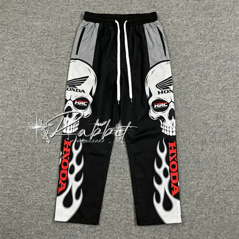 

25/26 Honda Racing Special Edition Ретро Готические велосипедные скоростные сухие солнцезащитные брюки Мужские спортивные брюки для гонок на мотоциклах по бездорожью