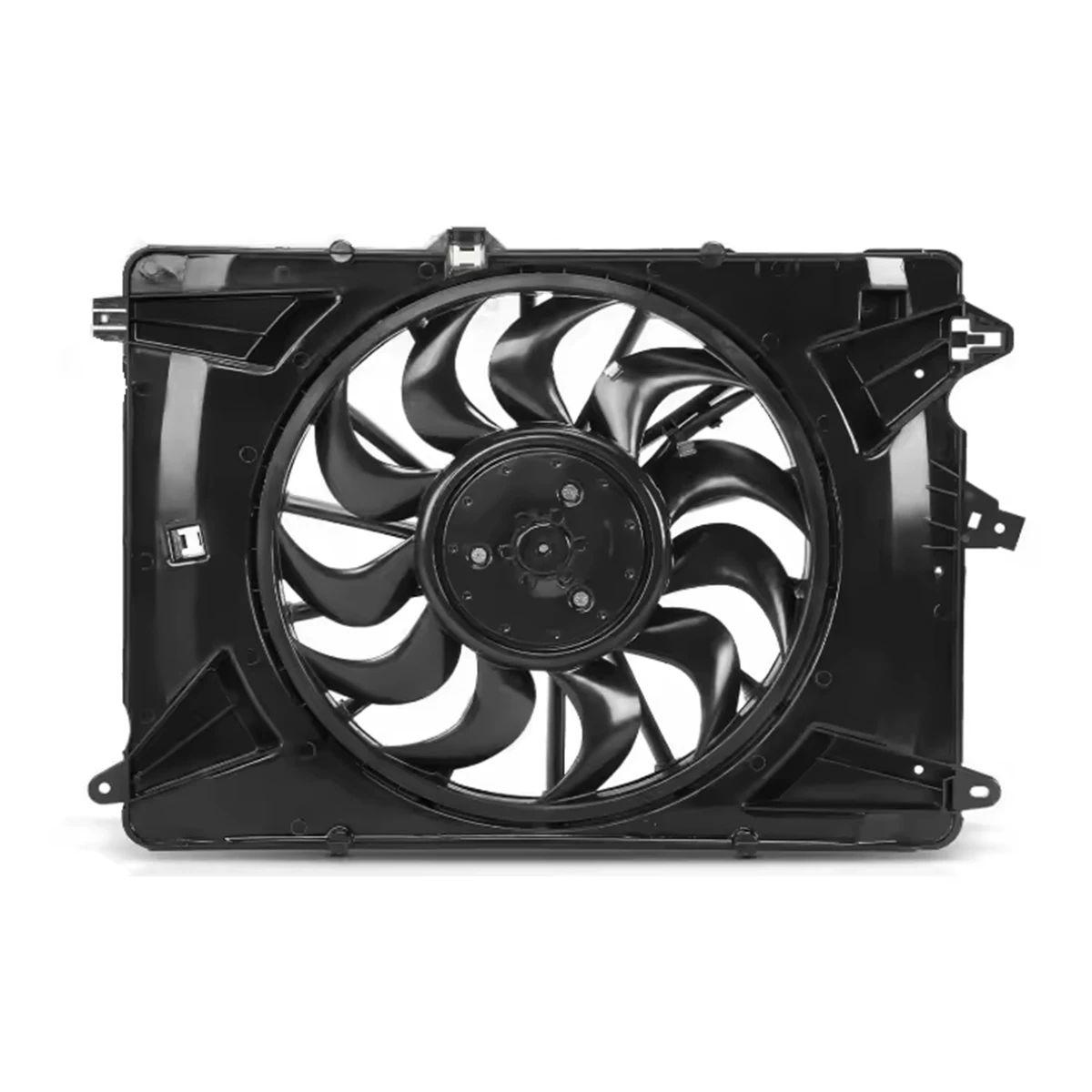 

for JEEP COMPASS 2.0T 2023-2-24 WITH BRUSHLESS MOTOR OE 68453302AA radiator condenser cooling fan electronic fan