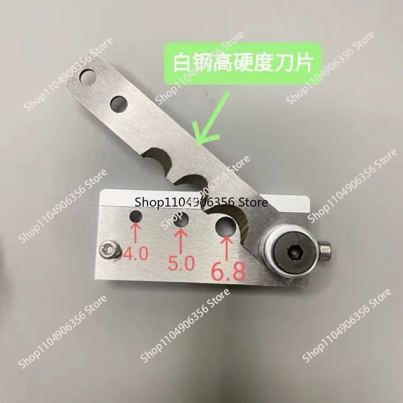 for Upgraded version of three-port fine-tuning, positioning cutter, heat shrinkable tube rubber strip  tool accessories