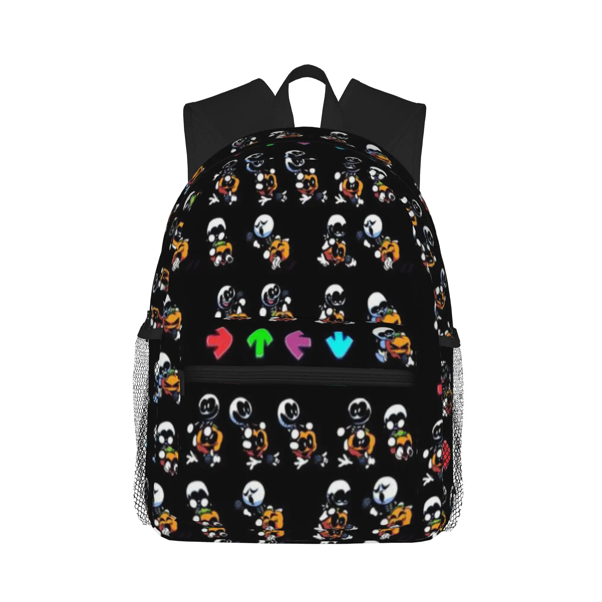 Skid   Pump Friday Night Funkin Black  Casual Backpack for Students and Adults Travel backpack