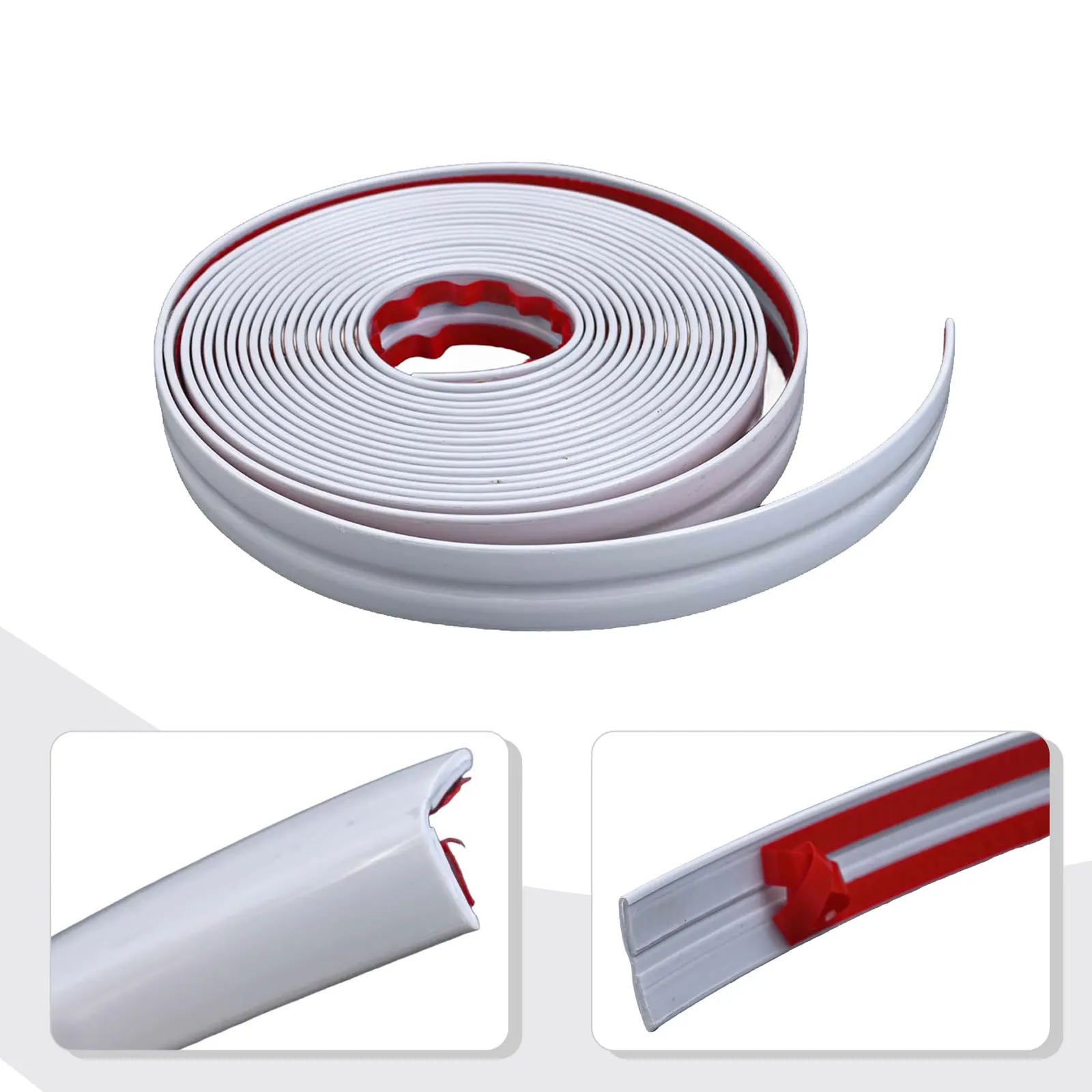 =Self=adhesive= Decorative Tape 2CM*5M PVC Wall Corner Seam Sticker Wall Edge Corner Anti-collision Protection Strip Home Decor