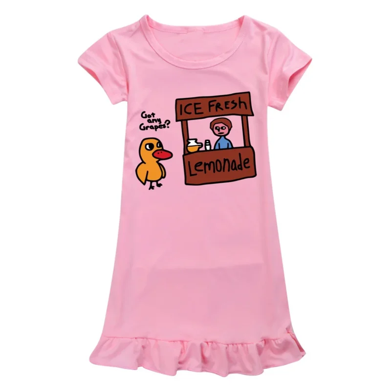 AIAI 2025Got any uva Ragazze vestono Pigiami dei cartoni animati Abbigliamento per la casa per bambini Abbigliamento Abbigliamento per bambini Abiti estivi Compleanno per bambini