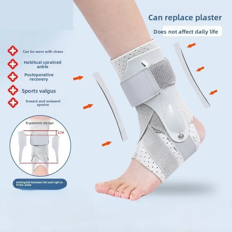 Ankle Brace, Double‑Strap Cross‑Wrap Bandage, Adjustable Compression‑Style Support Accessory for Daily Ankle Stabilization