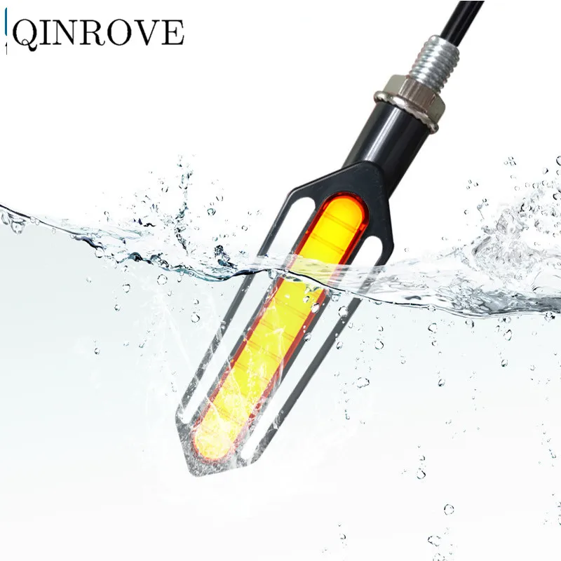 Motorcycle Accessories 12V LED Turn Signal light Strobe Indicator Light Universal For Honda MSX 125 CB750X Rebel Kawasaki ER6N - view 4