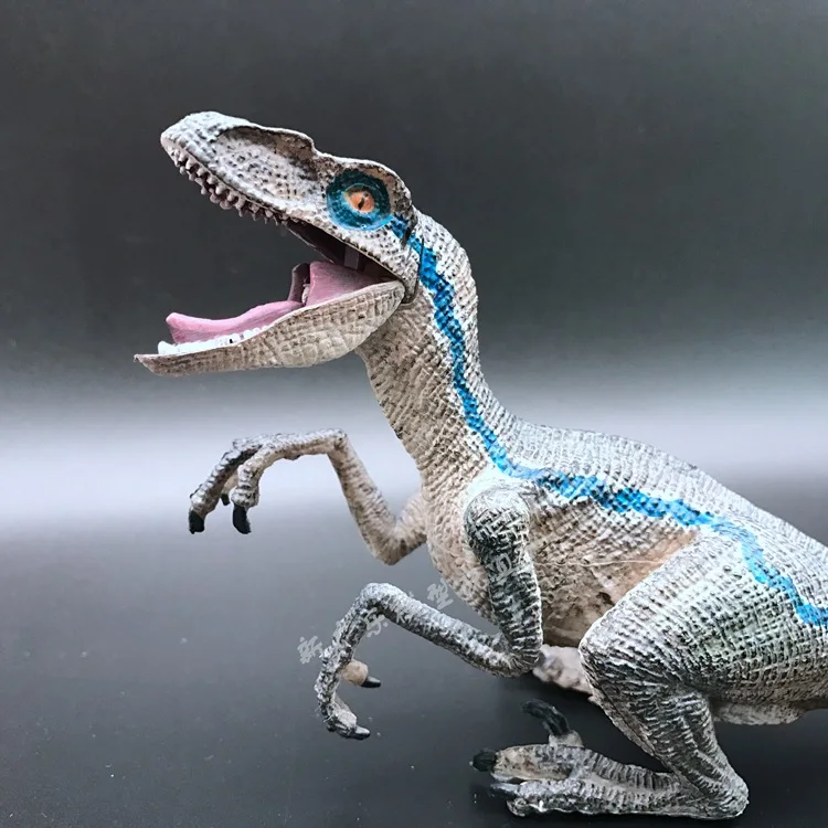 NEW hot 22cmx5cmx9cm Blue Velociraptor Jurassic World Fallen Kingdom Jurassic Park 5 action figure toys Christmas gift zlj2