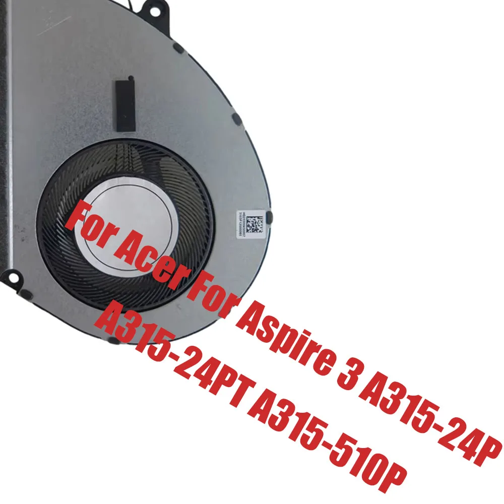 For Acer For Aspire 3 A315-24P A315-24PT A315-510P A315-24P-R2AG A315-24P-R2SC A315-24P-R6GK A315-24P-R75B DC5V Laptop CPU Fan