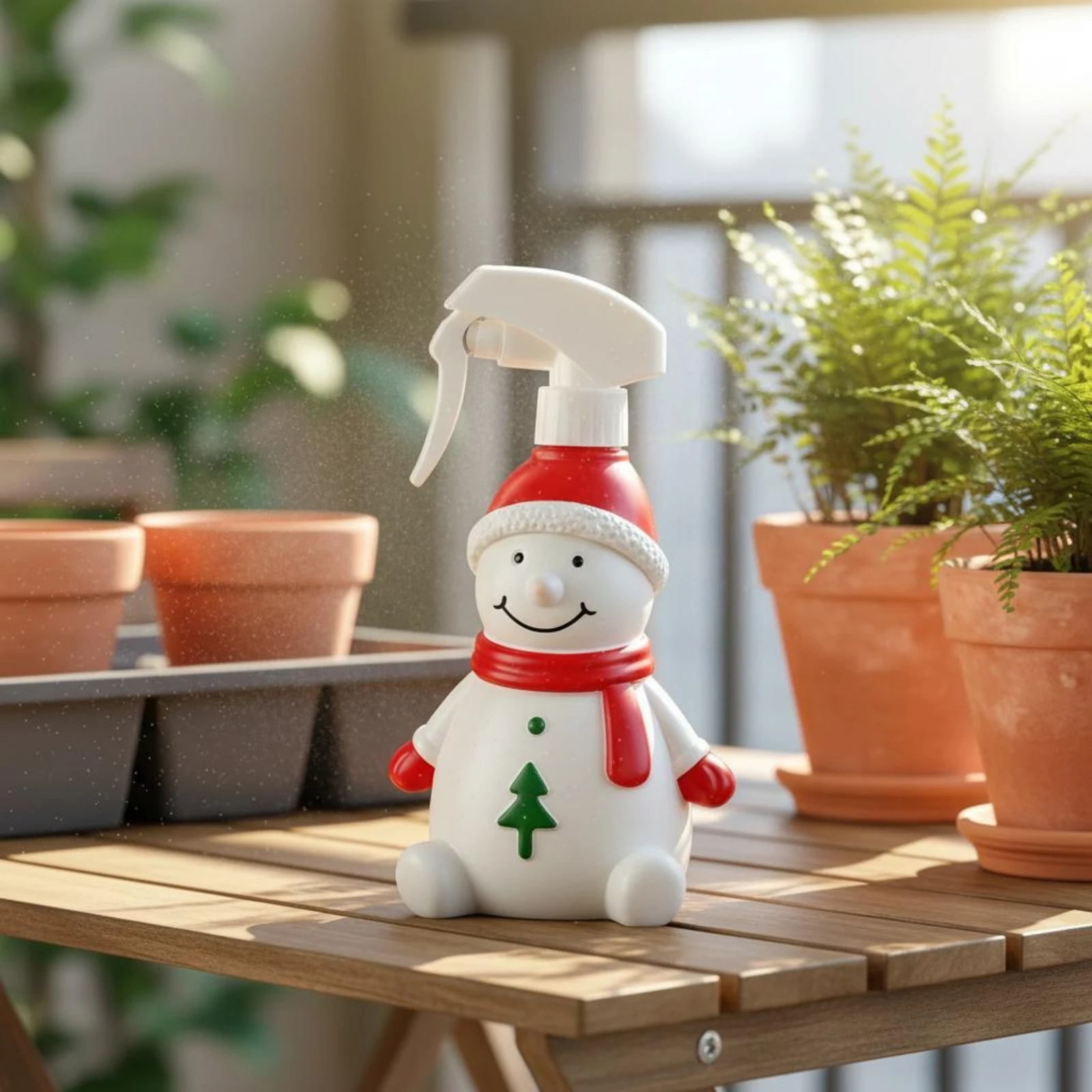 Holiday Figurine Sprayer Compact Decorative Plant Spray Bottle Decorative Plant Sprayer Lightweight Garden Tool Fine Mist