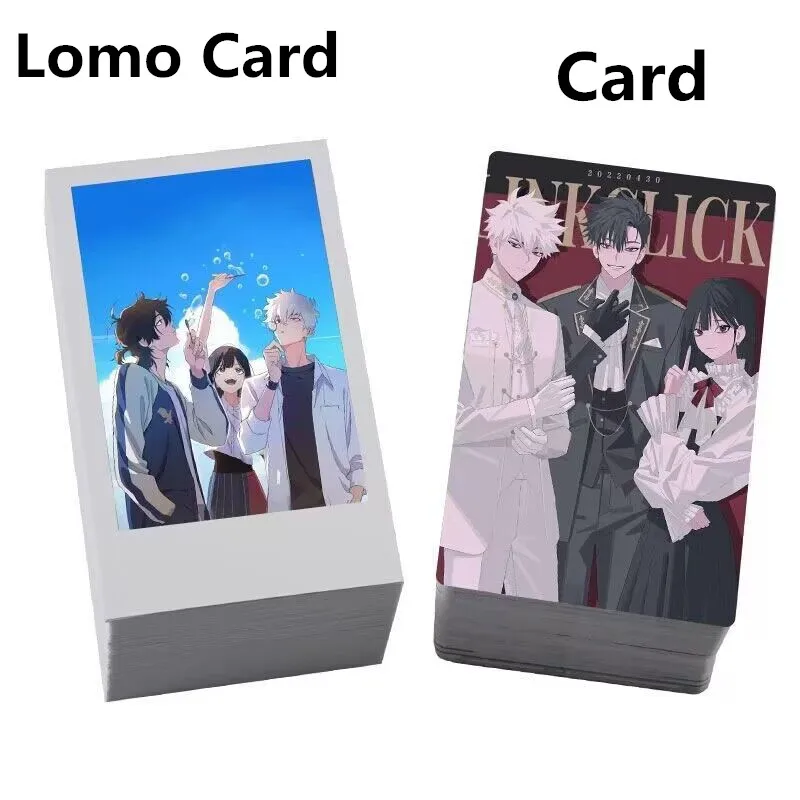 100 PCS Time Agent Cute Card Anime Link Click Cheng Xiaoshi Lu Guang Cosplay Exquisite HD Photo Lomo Card Drama Stills Fans Gift